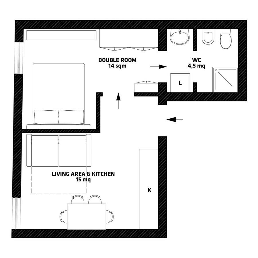 Апартаменти Easy Loft Верона Екстер'єр фото